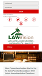 Mobile Screenshot of lawvisionpk.com
